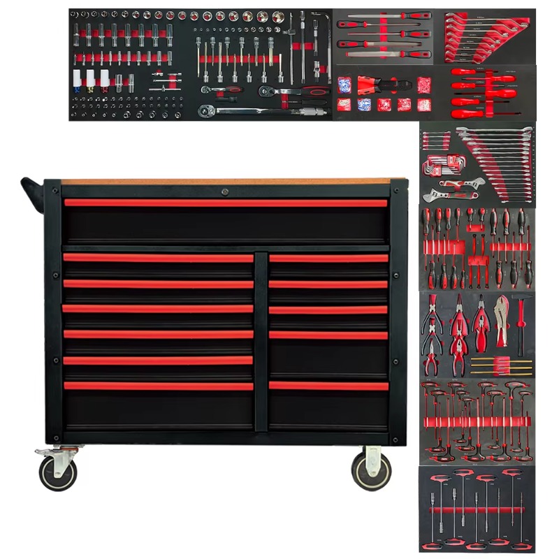 Tools Trolley For Workshop - 12 Çekmeceli 471 Parçalı Alet Takımı