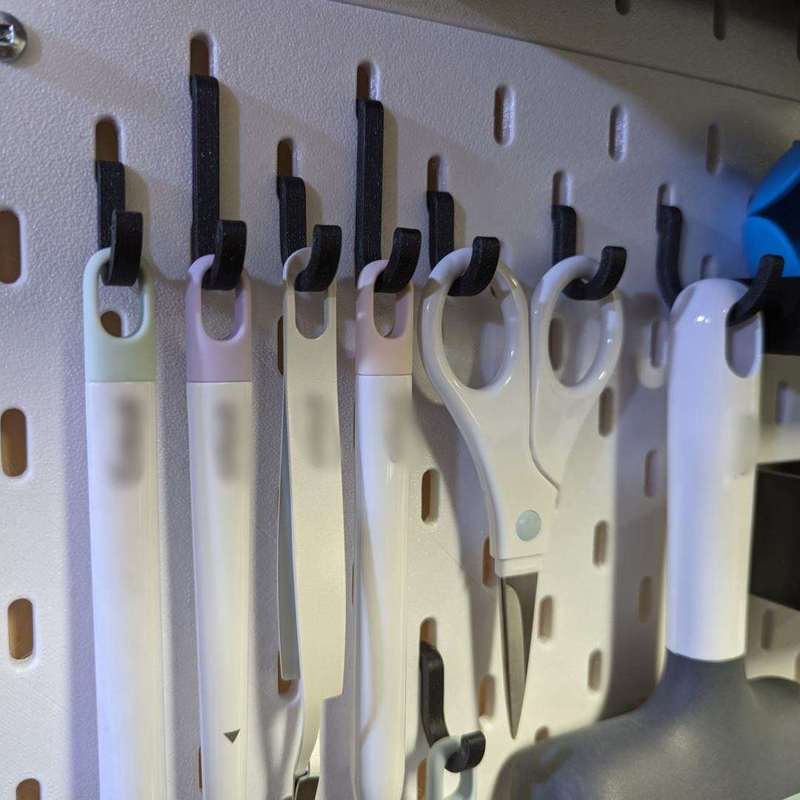 Workshop Tools.Hanging Board - Pegboard Askı Aparatı Duvara Monte Düz