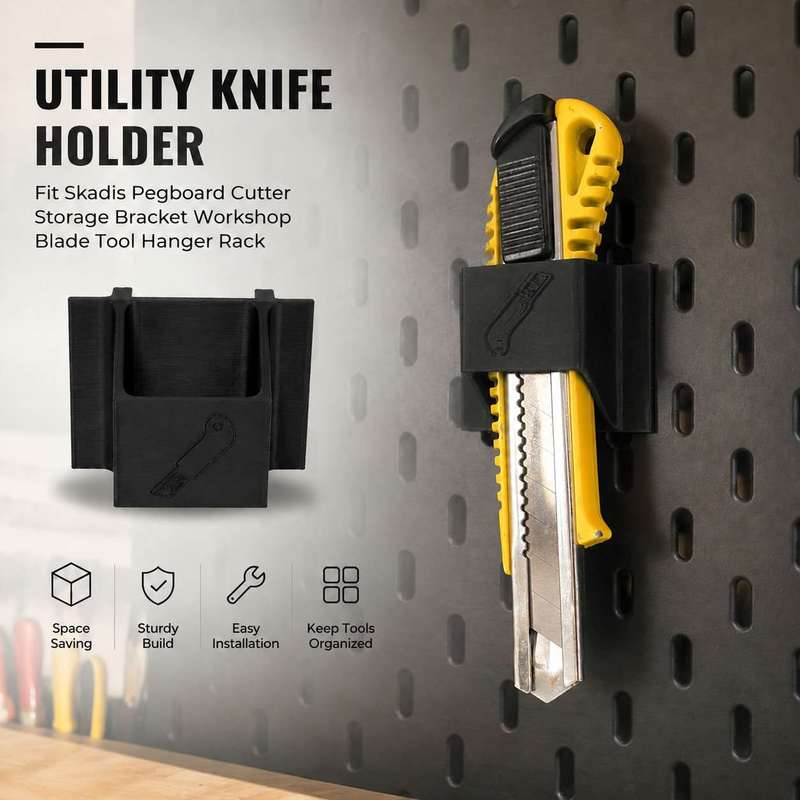 Workshop Tools.Hanging Board - Pegboard Kesici Aparatı Uyumlu Skadis Tahtası