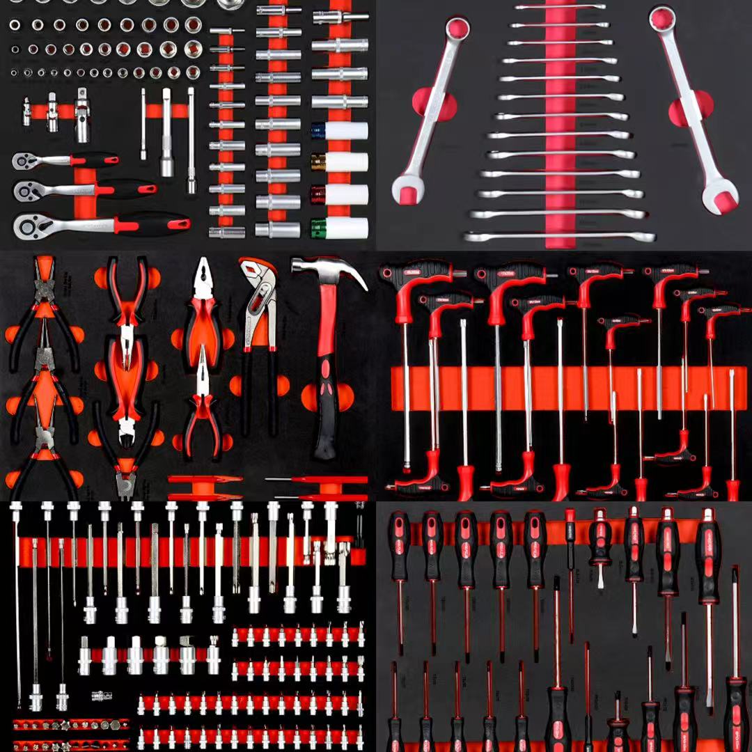 Workshop Tools In Ship - Profesyonel 258 Parça CRV Metal Oto