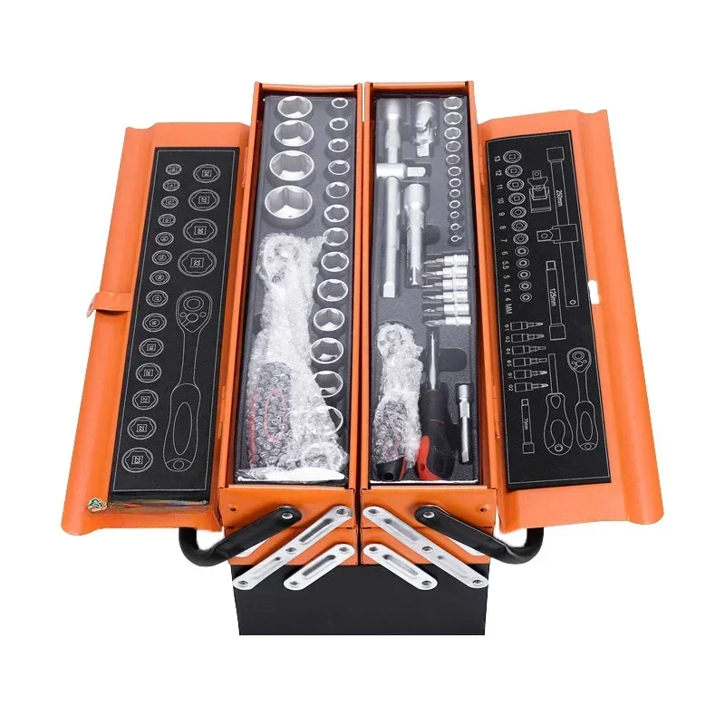 Workshop Tools Price - 3 Çekmeceli Demir Kutulu Alet Seti,