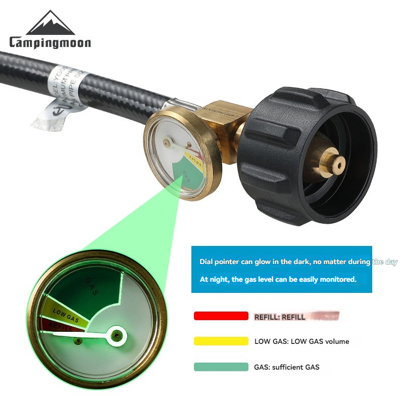 Tools Qcc - CAMPINGMOON PZ-106 QCC'den propan uzatma borusuna