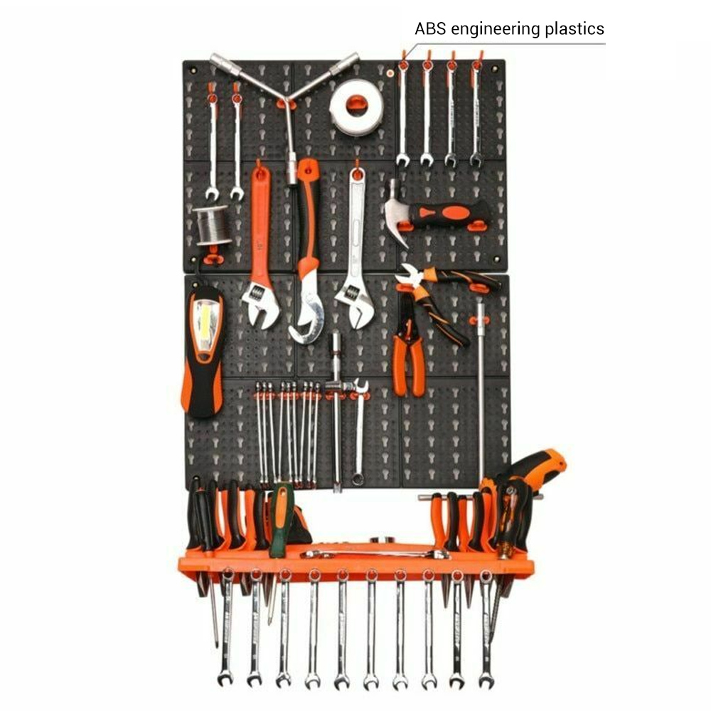 Workshop Tools.Hanging Board - 10 adet duvara monte donanım aracı