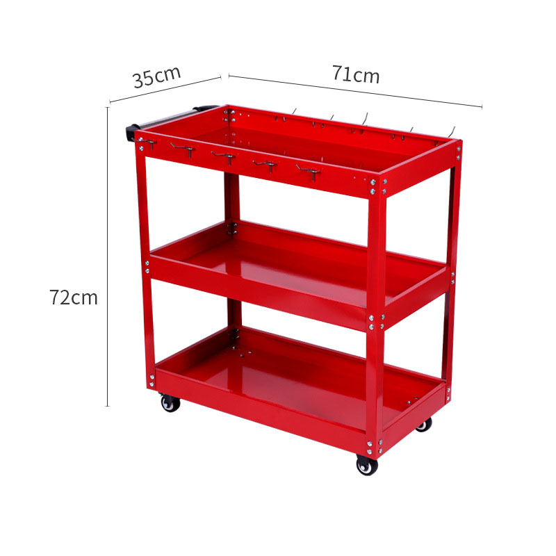 3 Katlı Tekerlekli Alet Arabas - Tools Trolley For Workshop incelemesi ve fiyatı