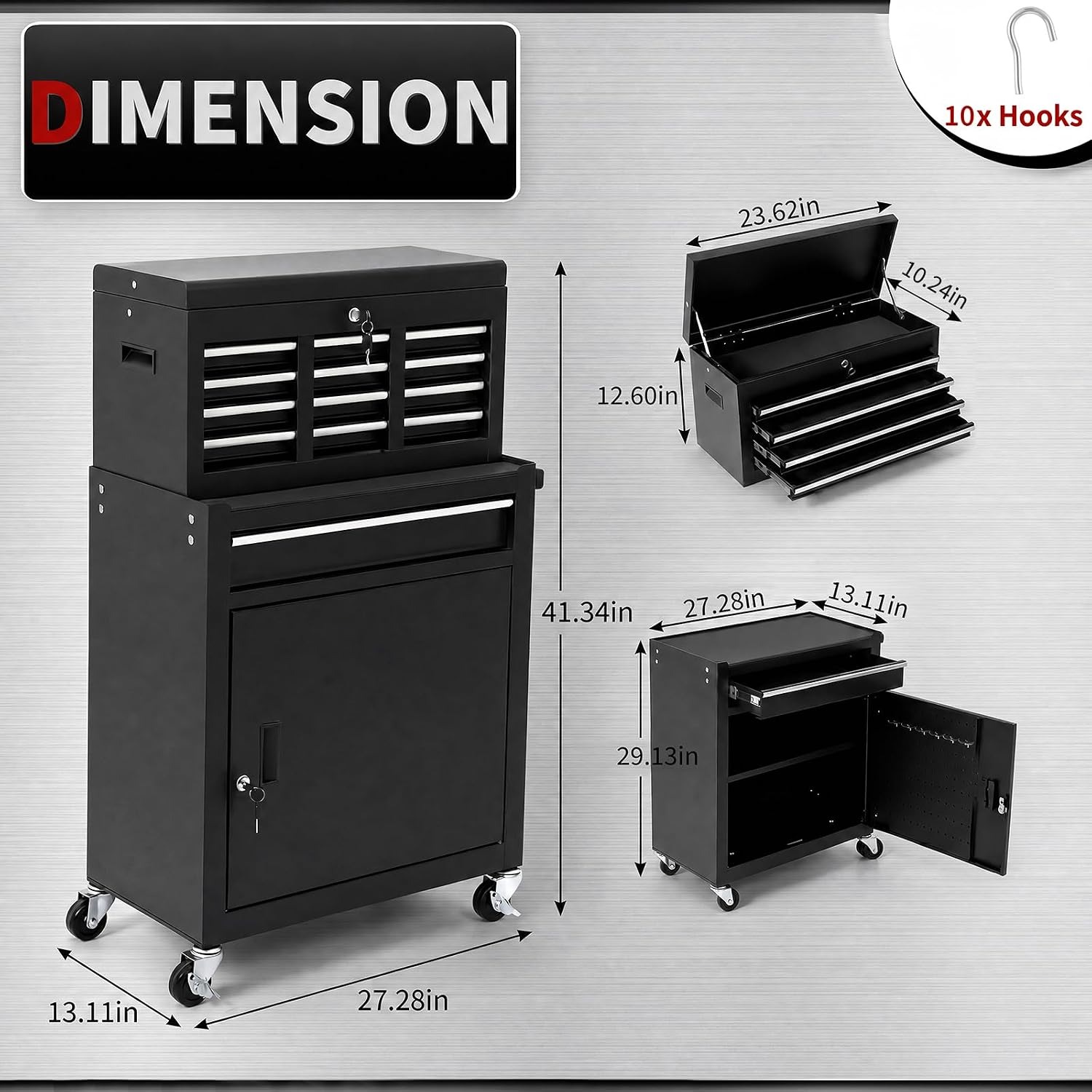 5 Çekmeceli Kilitlenebilir Ayr - Tools Trolley For Workshop incelemesi ve fiyatı