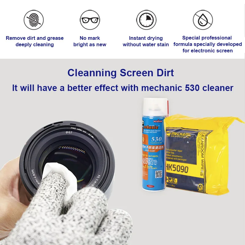 Mekanik HK5090 tozsuz bez 4 in - Workshop Cleaning Tools incelemesi ve fiyatı