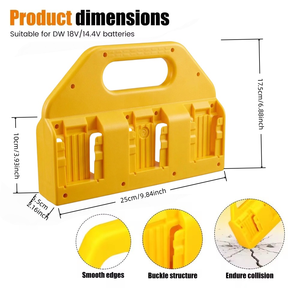 Dewalt 18V Pil Saklama Tutucu  - Workshop Electric Tools incelemesi ve fiyatı