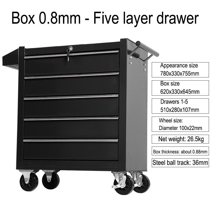 5 Çekmeceli Saklama Alet Kutus - Tools Trolley For Workshop incelemesi ve fiyatı