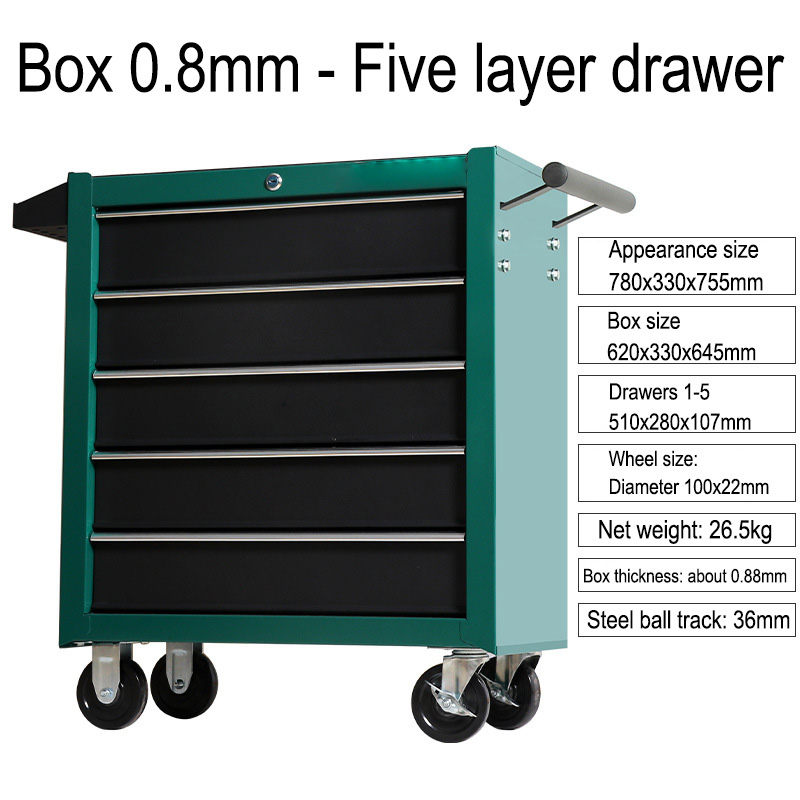 5 Çekmeceli Saklama Alet Kutus - Tools Trolley For Workshop incelemesi ve fiyatı