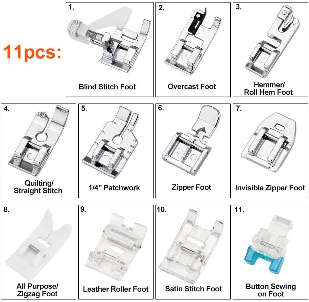 11 Parça Baskı Ayağı Seti - Br - Workshop Tools Machine incelemesi ve fiyatı