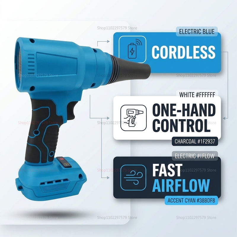 18V fırçasız akülü hava silgi  - Workshop Electric Tools incelemesi ve fiyatı